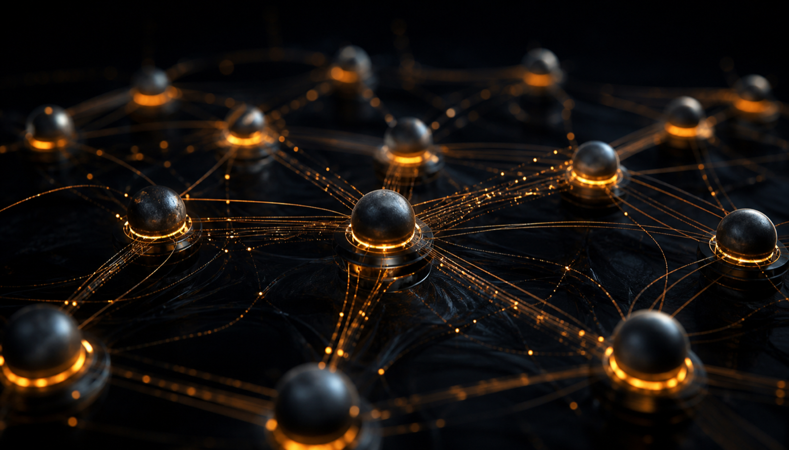 Analysis, approval, execution, and reconciliation agents connected by handoffs that each move real money