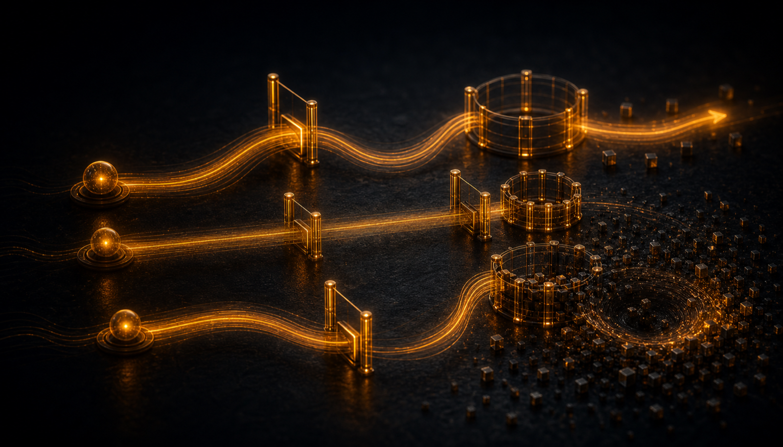 A gauge balancing agility and governance, calibrated by the consequence of each action
