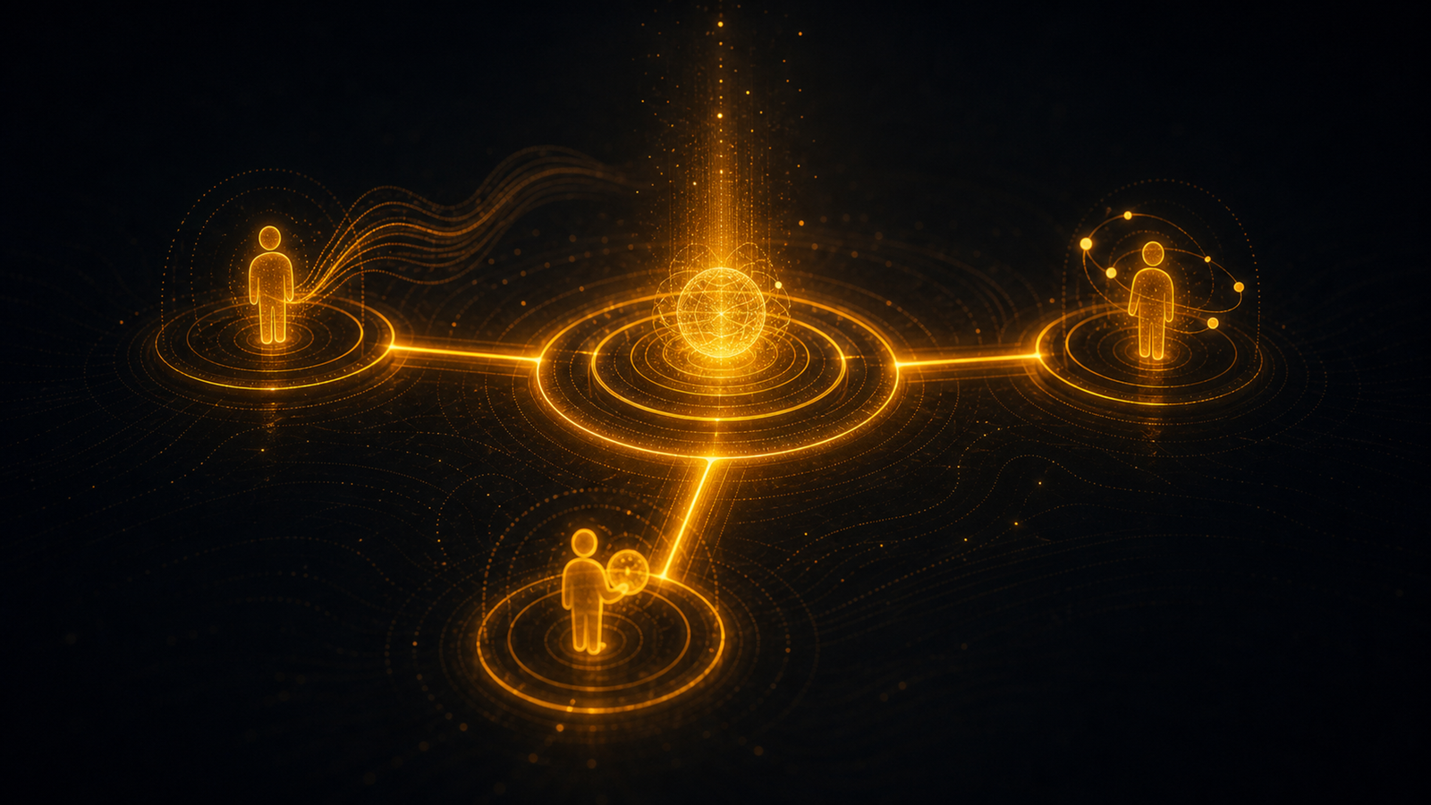 New roles forming around an AI agent on an evolving org chart