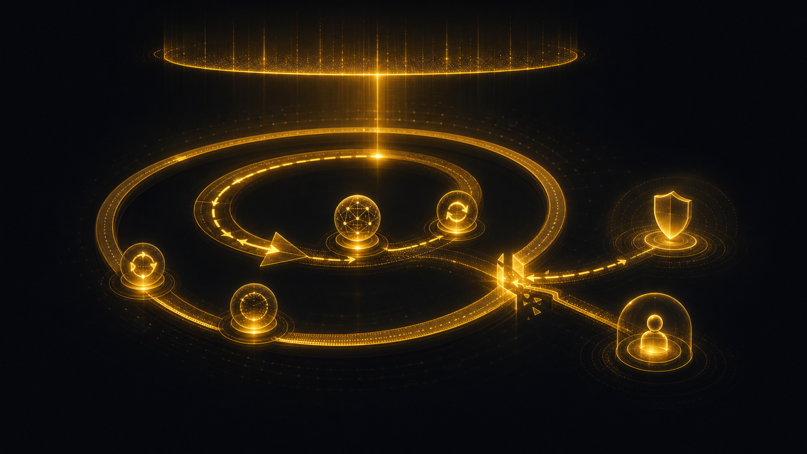 An agent looping endlessly without a stop condition, burning budget