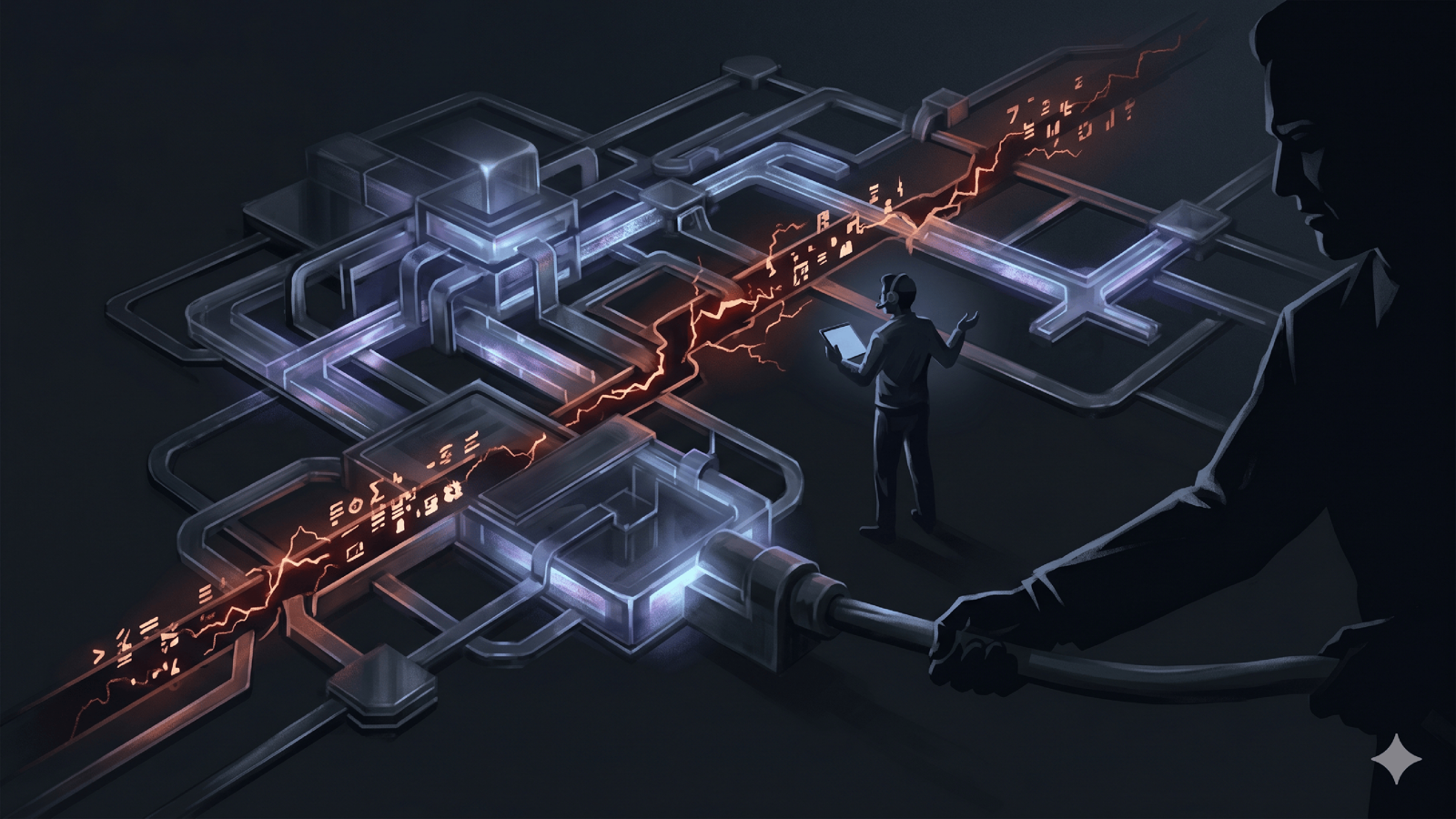A dial balancing trace fidelity against latency and cost, set to full on the high-stakes side and light on the routine side