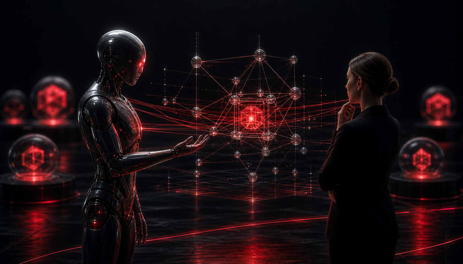 A compliance officer asking why, with the agent able to surface the decision factors that produced its action